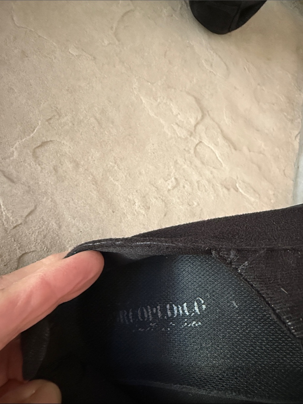 Arcopedico Women's Slip-On Loafers in Black - Picture 3 of 5